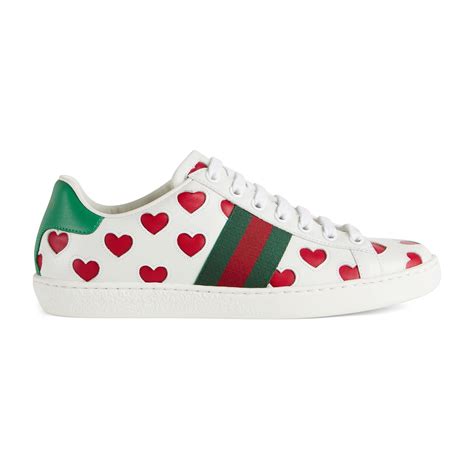 gucci ace heart